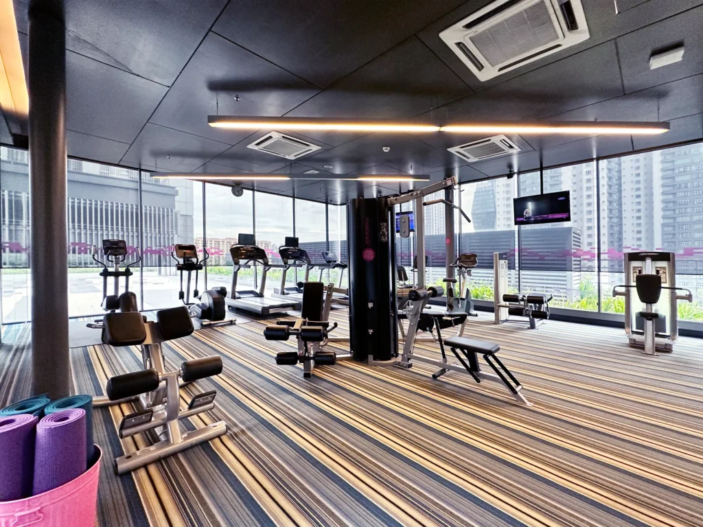 Cardio and Strength Equipment at Re:charge Fitness Center, Aloft Kuala Lumpur Sentral