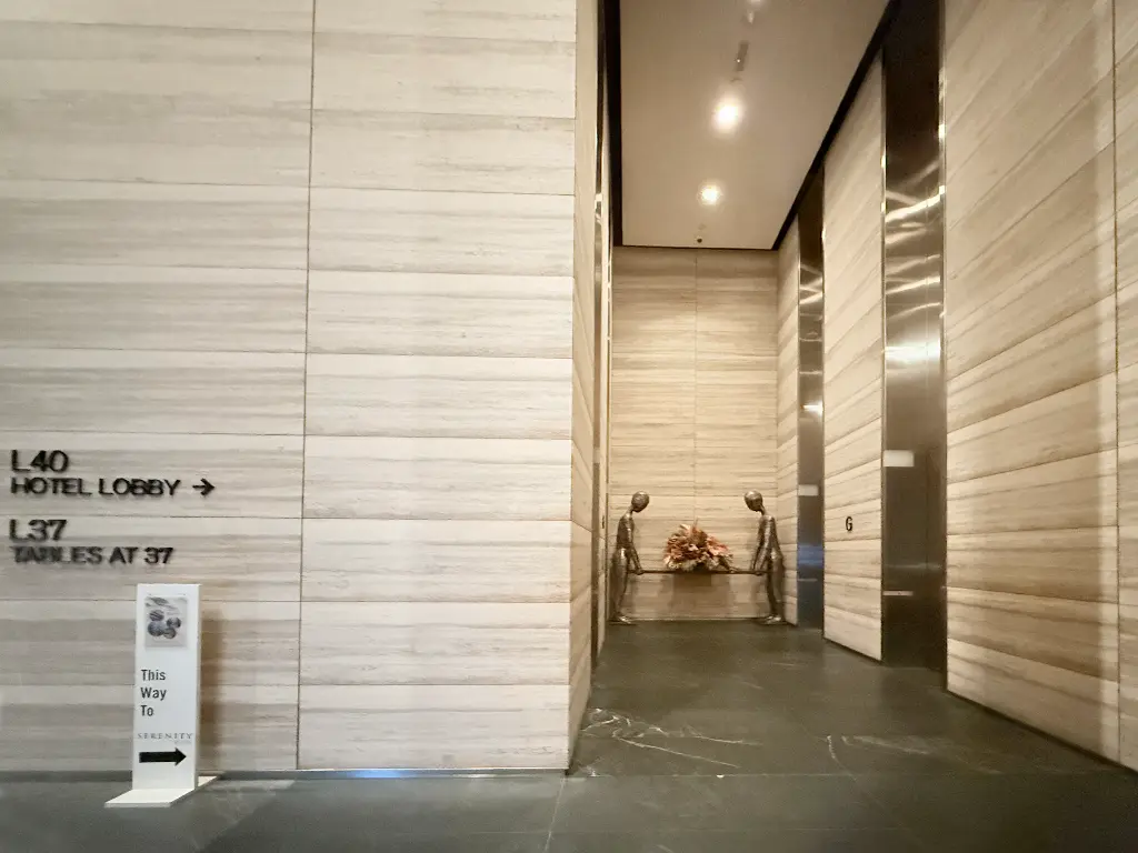 Elevators to the Element Kuala Lumpur Lobby