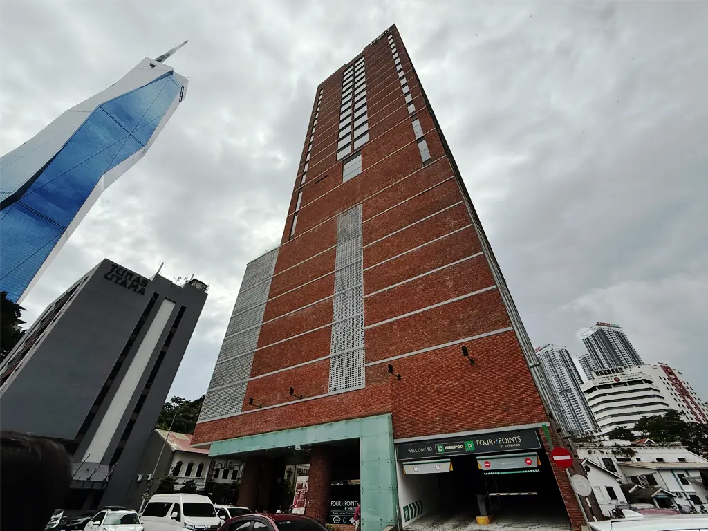 Four Points by Sheraton Kuala Lumpur Chinatown building facade