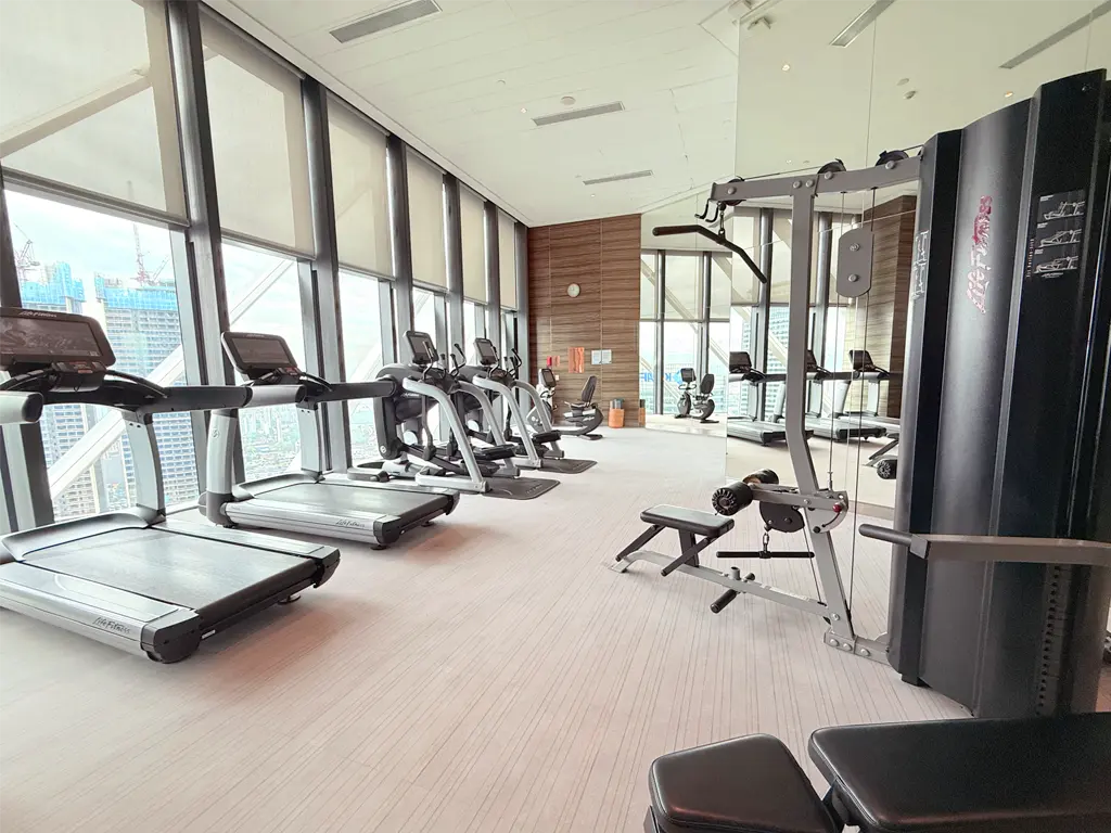 Cardio and strength machines at MOTION Fitness Center, Element Kuala Lumpur