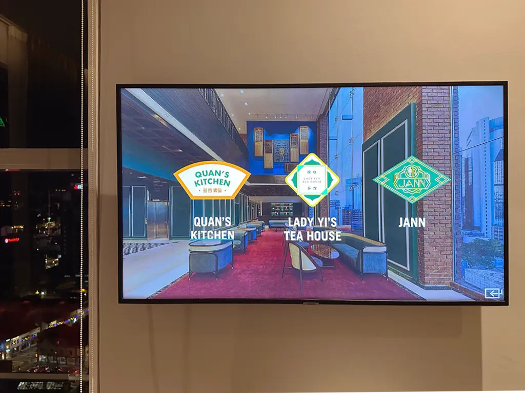 Guest Room 42-inch Samsung Smart TV, Four Points by Sheraton Kuala Lumpur, Chinatown