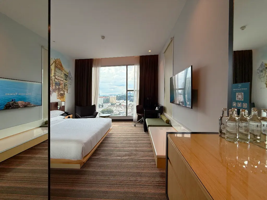 View from the Guest Room hallway, Four Points by Sheraton Kuala Lumpur, Chinatown