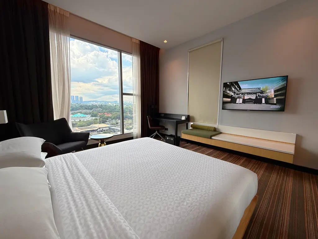 Guest Room furnishing, Four Points by Sheraton Kuala Lumpur, Chinatown