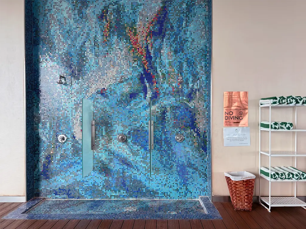Indoor pool shower area, Element Kuala Lumpur