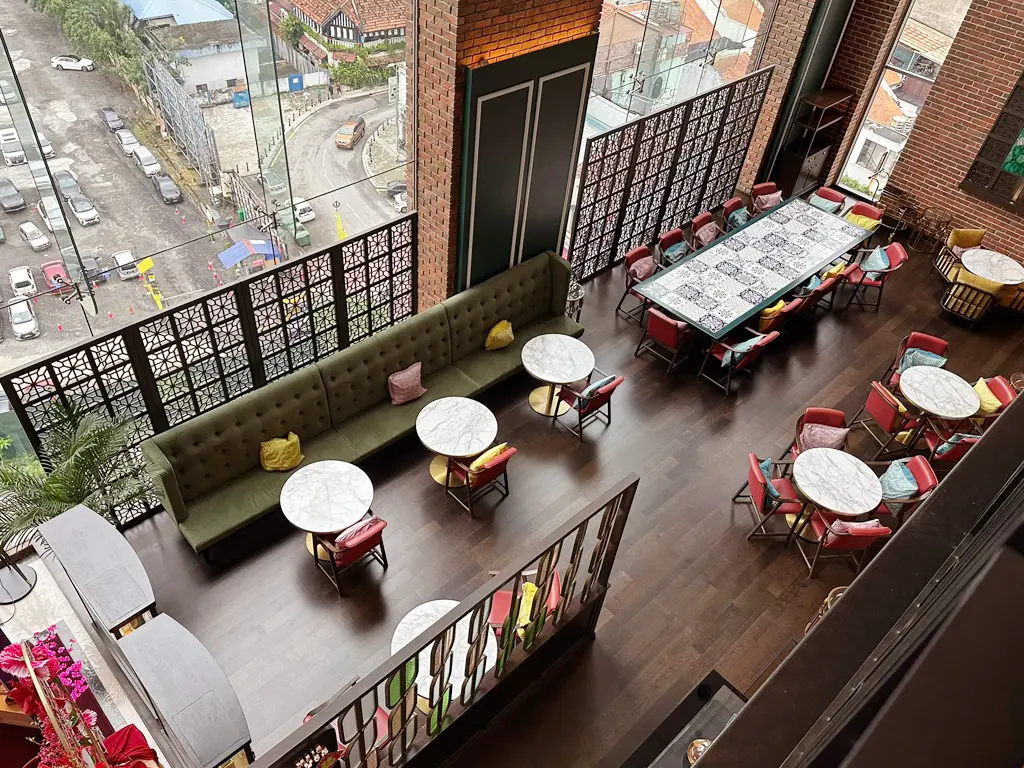 Bird's eye view of Lady Yi's Tea House, Four Points by Sheraton Kuala Lumpur, Chinatown