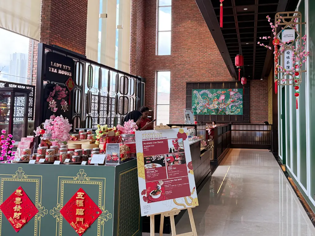 Entrance to Lady Yi's Tea House, Four Points by Sheraton Kuala Lumpur, Chinatown