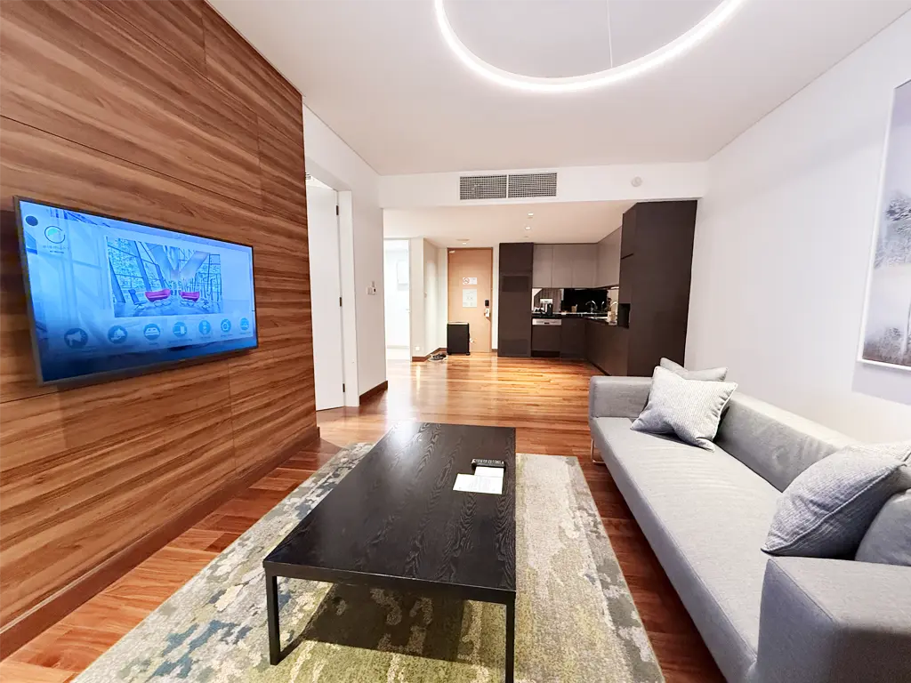 View from the 1-bedroom suite living room, Element Kuala Lumpur