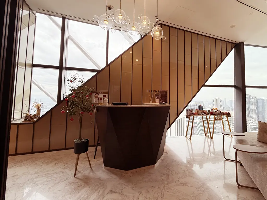 Serenity by POSH spa reception, Element Kuala Lumpur