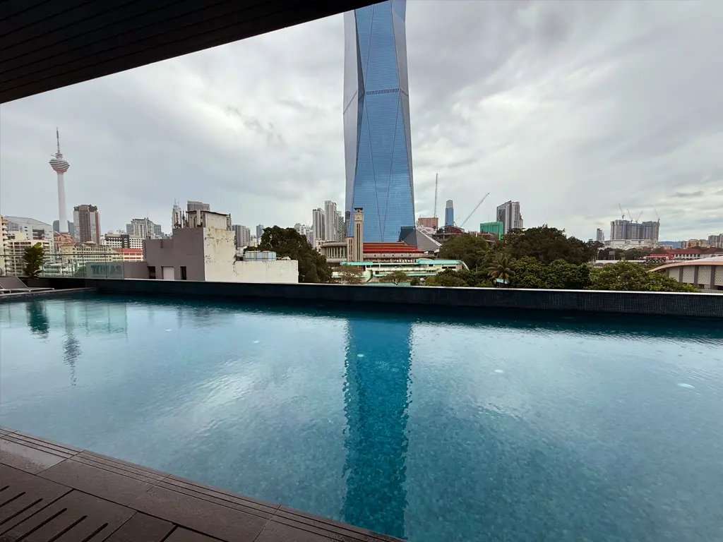 Day view from Splash Pool, Four Points by Sheraton Kuala Lumpur, Chinatown