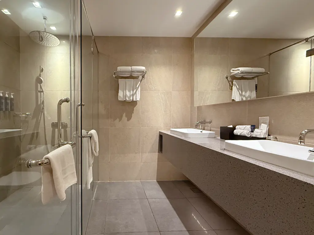 View of the suite's bathroom from the dressing room, Four Points by Sheraton Kuala Lumpur, Chinatown
