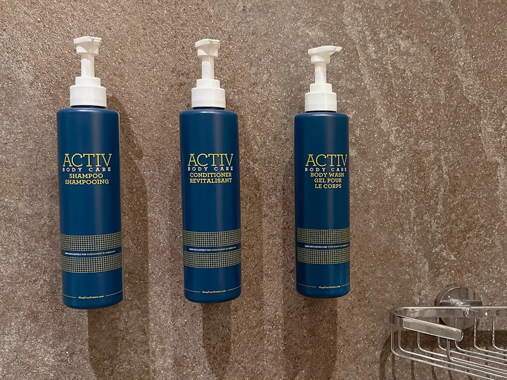 Suite shower toiletries, Four Points by Sheraton Kuala Lumpur, Chinatown