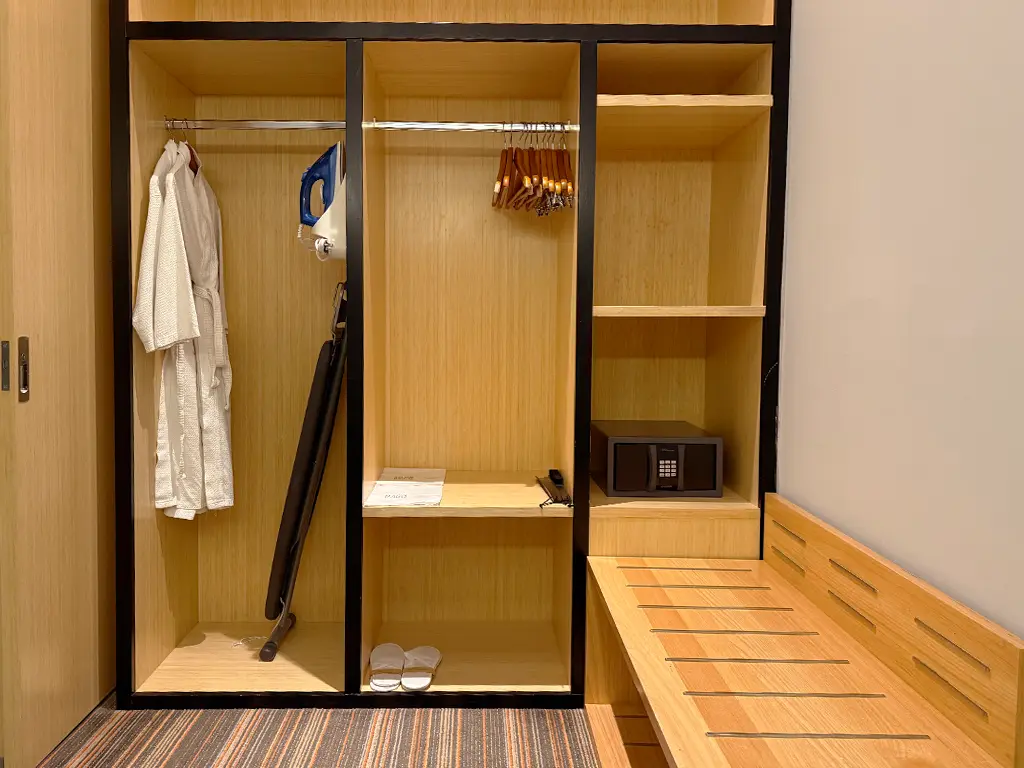 Suite wardrobe, Four Points by Sheraton Kuala Lumpur, Chinatown